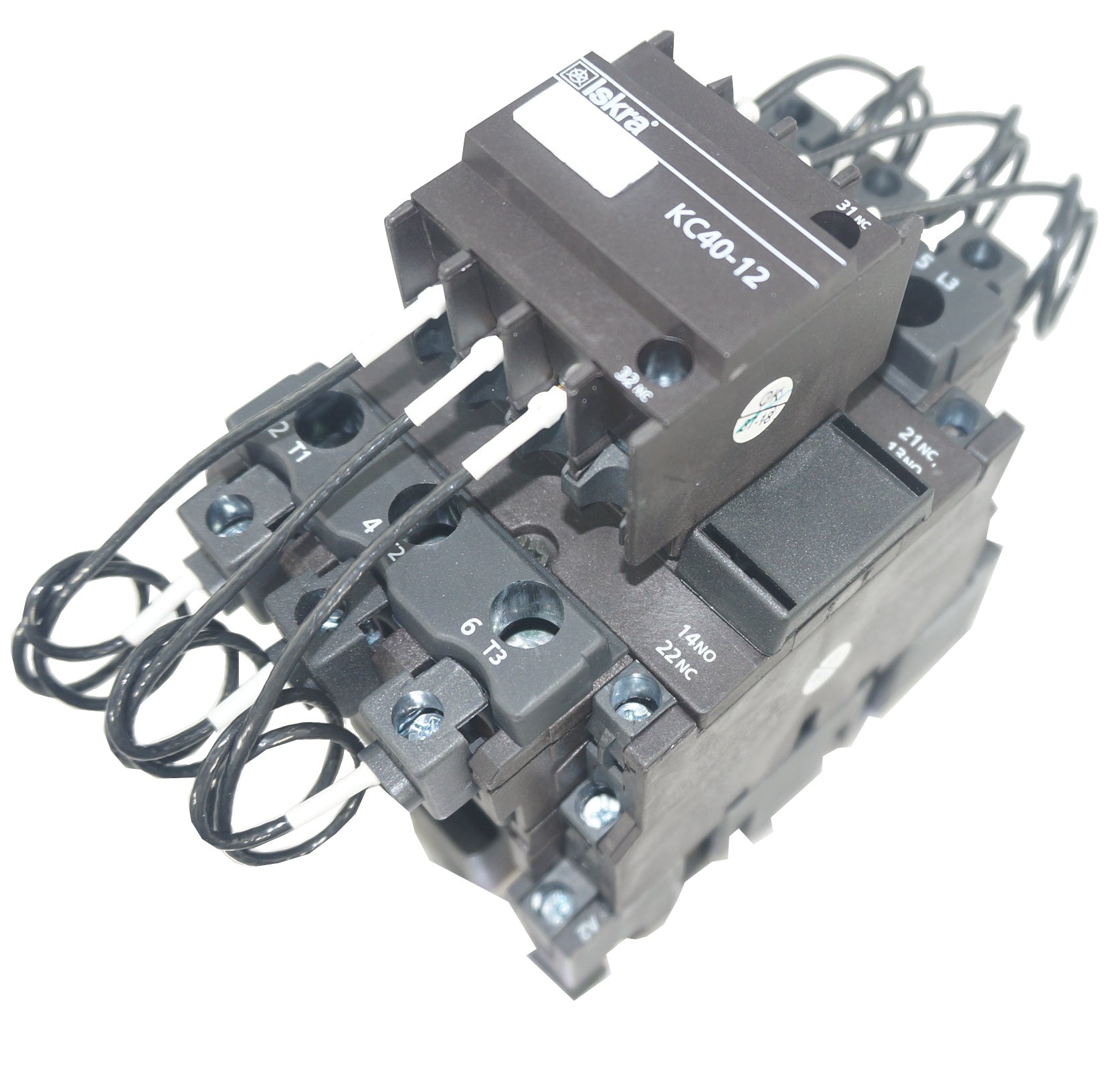 KC50-12-400-50, Capacitor Duty Contactor 400VAC Coil, 240/480/600VAC @ 27, 50, 50 kVar, 100,000 Operations, AC-6B KC50-12-400-50, Capacitor Duty Contactor 400VAC Coil, 240/480/600VAC @ 27, 50, 50 kVar, 100,000 Operations, AC-6B